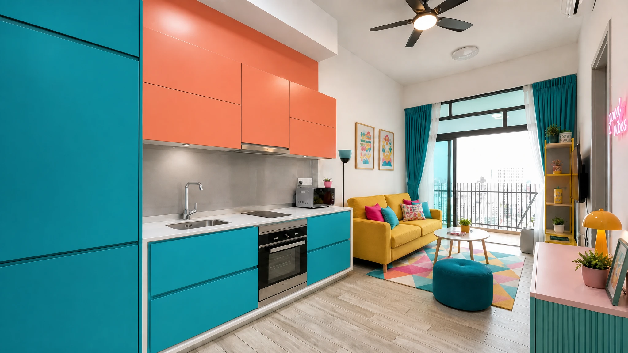 Modern Singapore condominium at J Gateway