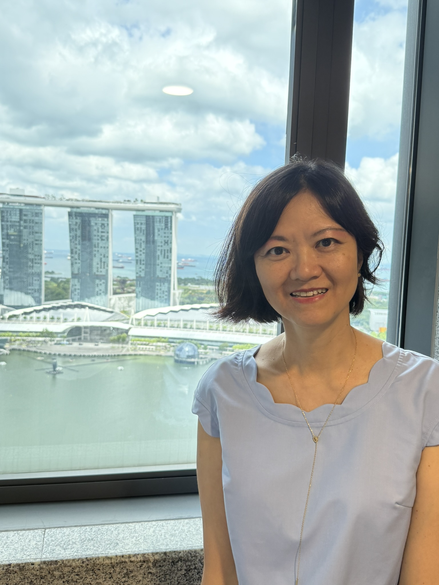 Elaine Hong in Singapore