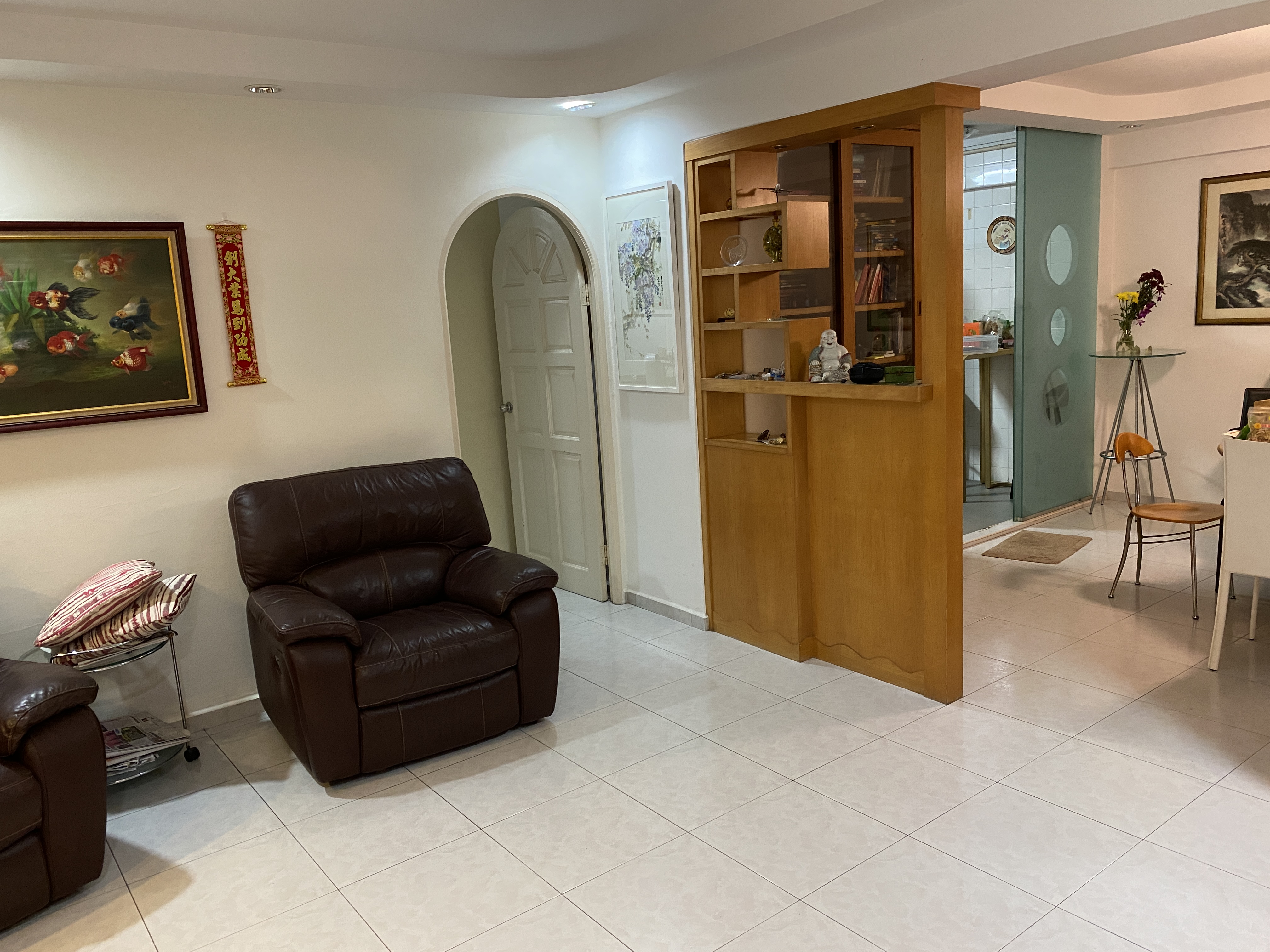 Comfortable HDB home interior