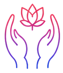 Energy healing icon